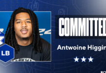 Three-star LB Antwoine Higgins commits to Kentucky: ‘It felt like home’
