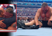 Brock Lesnar Signals WWE Retirement As He Emotionally Leaves Gloves And Boots After Loss To Oba Femi At WrestleMania 42