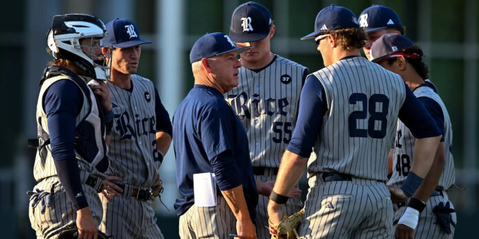 Rogers: Pierce helping Rice engineer one of college baseball’s great turnarounds • D1Baseball
