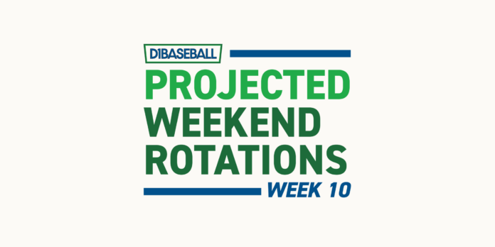 Projected Weekend Rotations – Week 10 • D1Baseball