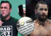 Jorge Masvidal Never Did PEDs But Probably Should Have