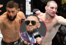 Conor McGregor Claims UFC Middleweight Belt as Khamzat Chimaev vs. Sean Strickland Heats up