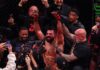 Mike Perry TKOs Nate Diaz in Crazy Blood-Soaked Brawl – Rousey vs. Carano Highlights