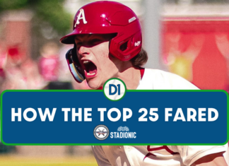 How The D1Baseball Top 25 Fared: Week 12 • D1Baseball