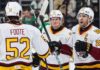 Wolves work overtime to even series with Stars