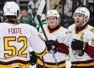 Wolves work overtime to even series with Stars