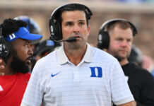 Duke HC Manny Diaz is thankful for time with Darian Mensah