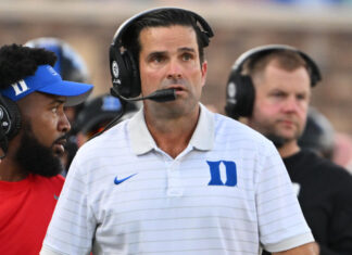 Duke HC Manny Diaz is thankful for time with Darian Mensah