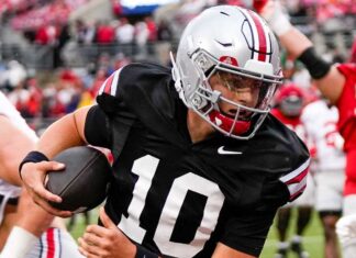 Ohio State QB Julian Sayin now has Chris Henry Jr. at his disposal