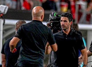Liverpool boss Arne Slot congratulates Arsenal on winning the Premier League (Video)