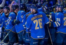 Dean lifts Thunderbirds to OT win in Game 3